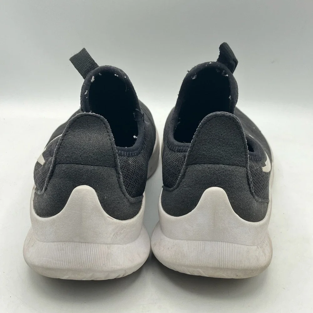 Nike Flex Advance Black White Slip On Sneakers Shoes AQ2234-001 Size US‎ 8